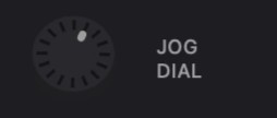 The Jog Dial in the Desk Palette