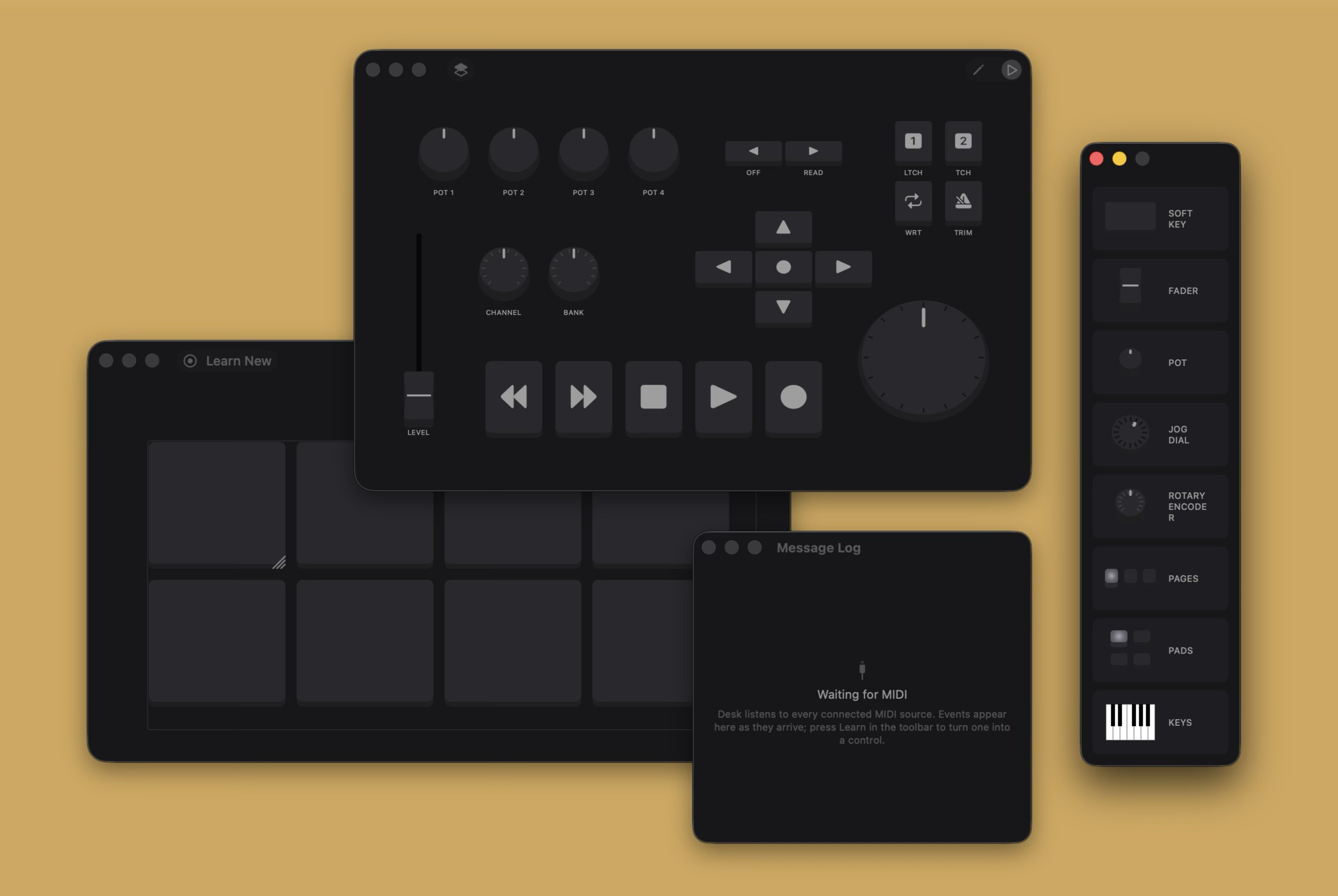 Desk Screenshots